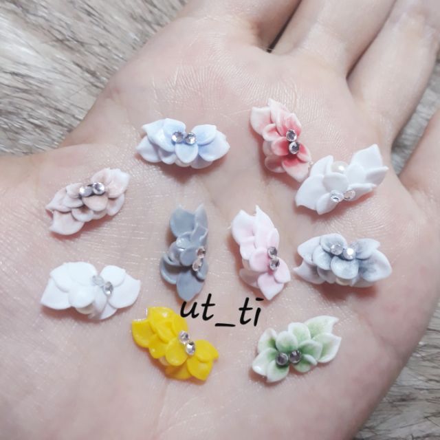 bột nổi 3d ôm ngọc nail,06B