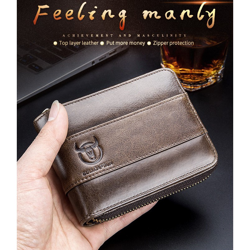 Ví nam da bò cao cấp phong cách mới