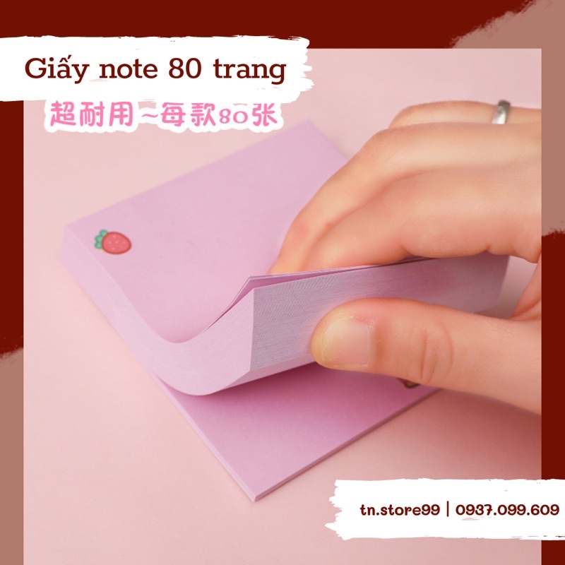 GIẤY NOTE 80 TRANG