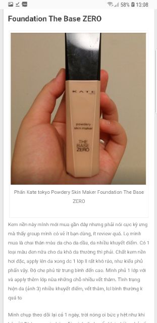 Kem nền dạng lỏng KATE 30ml mẫu mới 2021 (bí mật của lớp nền trong suốt) | BigBuy360 - bigbuy360.vn