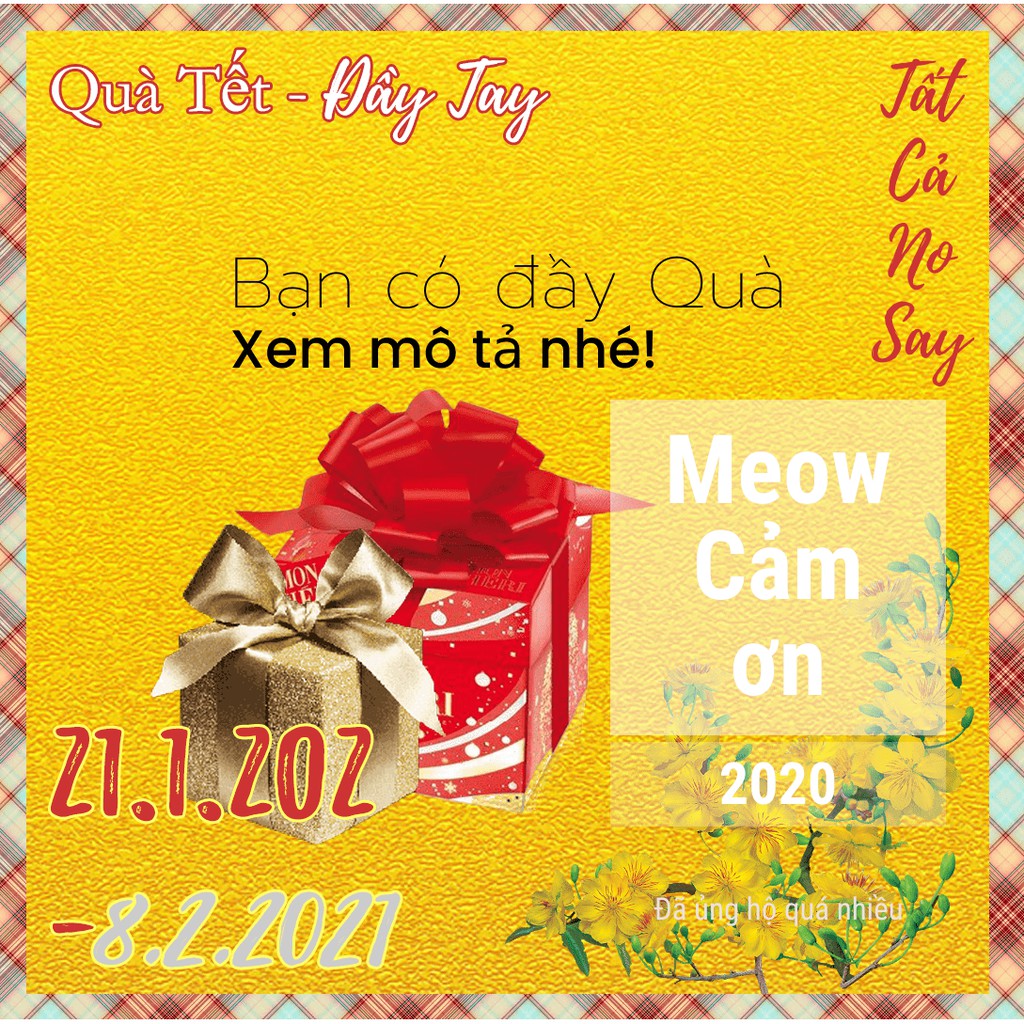 💛 Catsrang 5kg Thức ăn mèo từ Meowwoof.vn + QUÀ TẾT