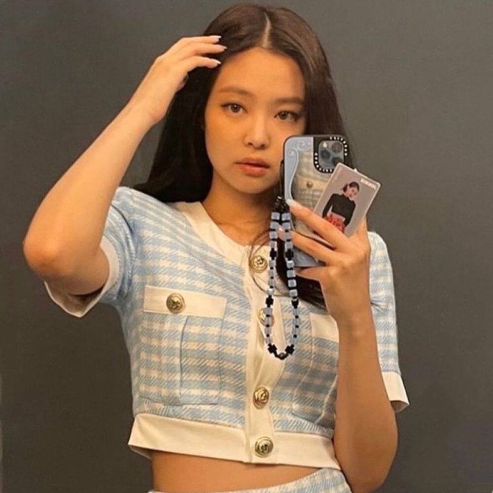 BLACKPINK ROSE/LISA/JENNIE/JISOO Dây GàI GắN ĐiệN ThoạI Di ĐộNg HọA TiếT BLACKPINK BắT MắT SàNh ĐiệU