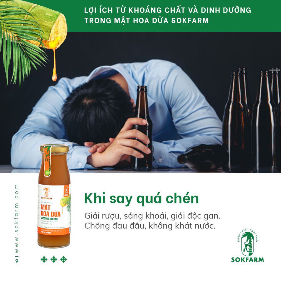 [CHÍNH HÃNG] Mật hoa dừa sokfarm hũ 65gr, ổn định đường huyết, bù điện giải, giảm sốt, cân bằng PH dạ dày