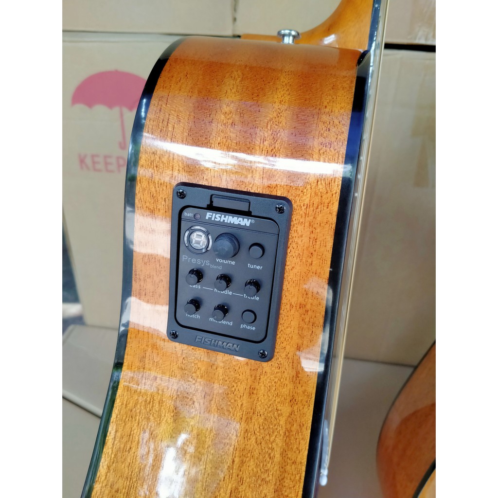 Đàn guitar acoustic Fender có EQ Fishman