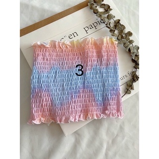 ÁO ỐNG CROPTOP LOANG MÀU