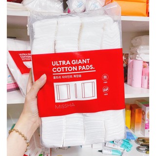 BÔNG TẨY TRANG MISSHA ULTRA GIANT GÓI SIÊU TO 400 MIẾNG