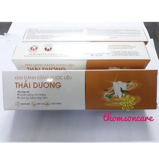Kem đánh răng dược liệu Thái dương