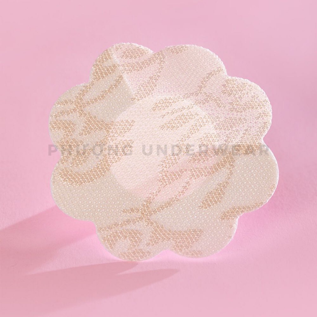 Miếng dán ngực giấy hình bông ren siêu dính loại 1 | BigBuy360 - bigbuy360.vn