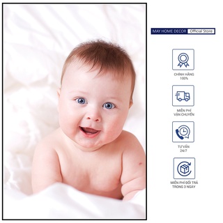 Tranh em bé cho mẹ bầu em bé dễ thương - Tranh dán tường,decal