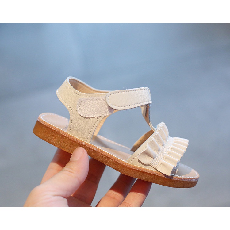 Quảng châu loại 1_Dép, Sandal Nhún MG baby  điệu cho bé gái_ Đế mềm, chống trơn bé từ 1 đến 6 tuổi