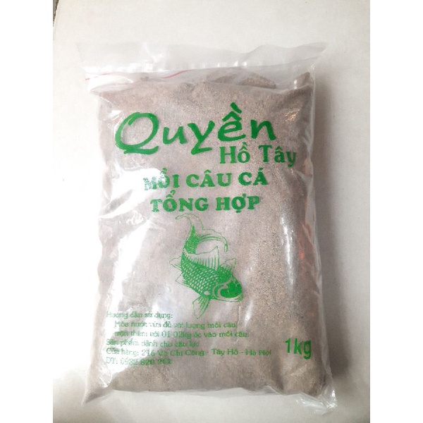 mồi câu cá tổng hợp Quyền Hồ Tây