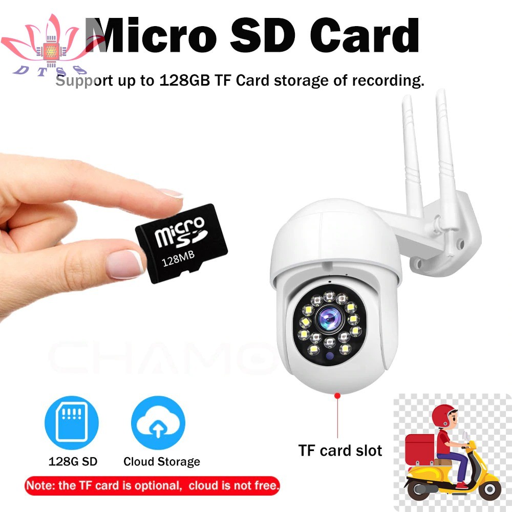 Camera wifi YooSee PTZ mini xoay 360 - Full HD Siêu nét 2.0mpx - BH30014 - Hàng chính hãng chất lượng cao