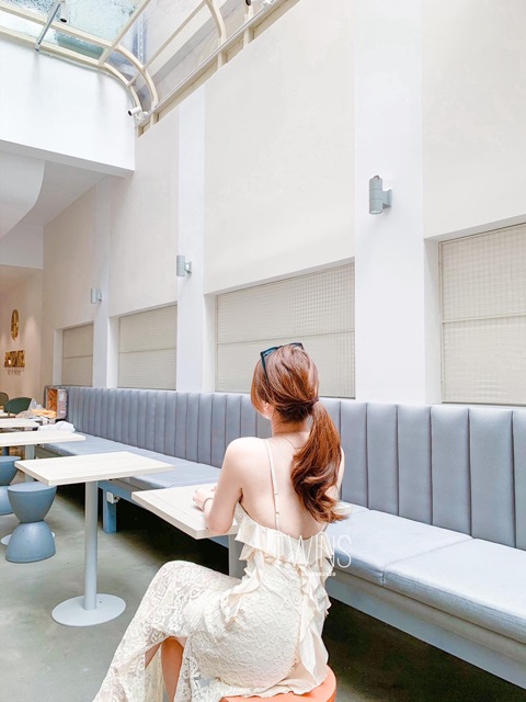 Váy maxi ren 2s xẻ chân 1297