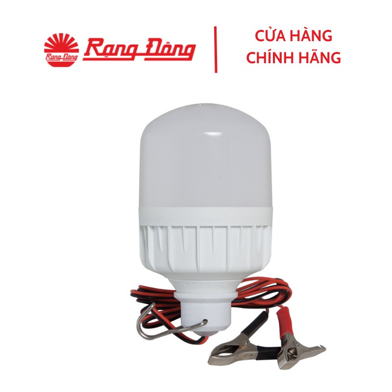 Bóng Đèn LED Kẹp Bình Ắc Quy Rạng Đông TR70N1 12-24VDC 12W ChipLED Samsung