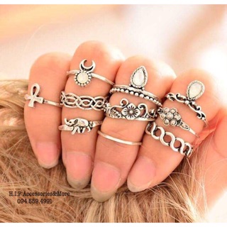 Set 10 nhẫn midi
