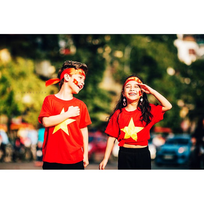 Áo cờ đỏ sao vàng Việt Nam cực đẹp