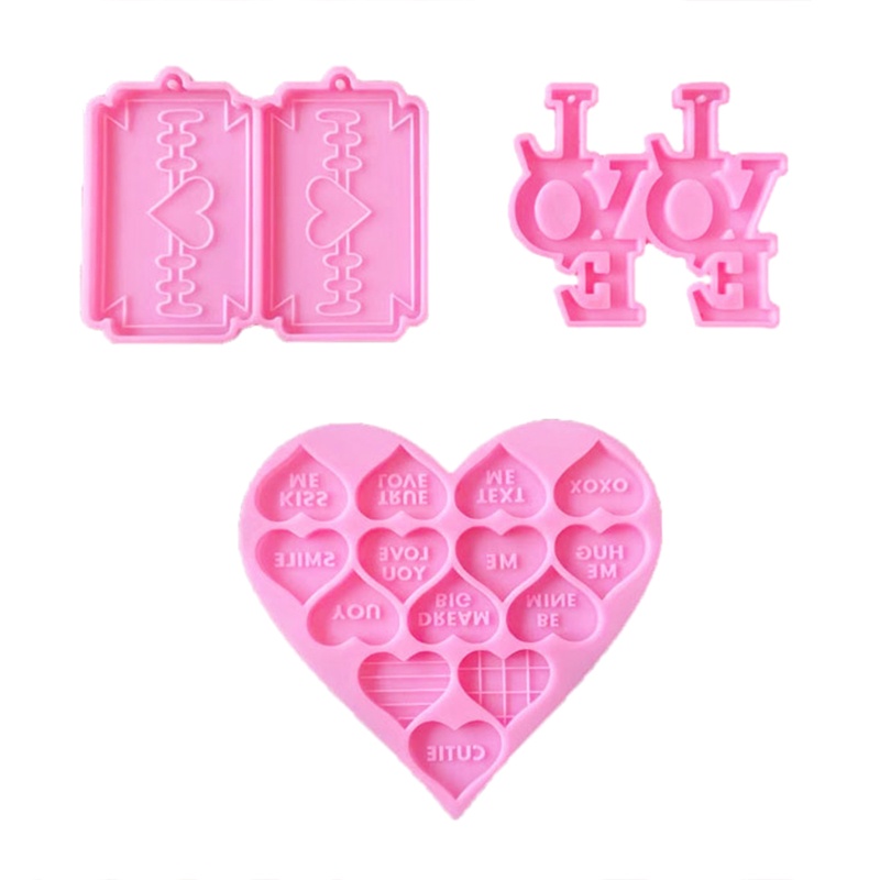 Khuôn Làm Trang Sức Hình Chữ Love Xinh Xắn