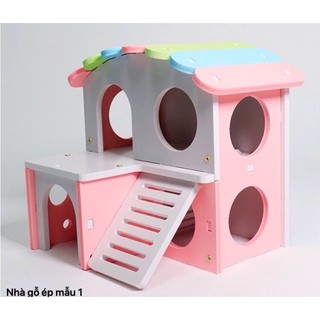 Nhà gỗ ép hamster