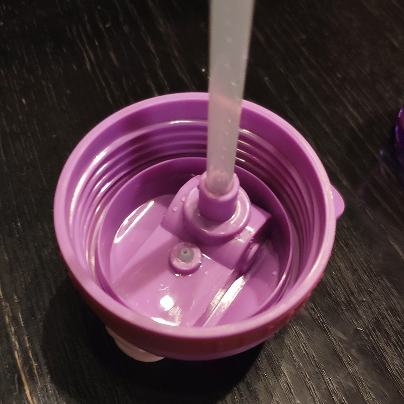 Bình Nước Giữ Nhiệt Dung Tích 450ml Họa Tiết Hoạt Hình Đáng Yêu Dành Cho Bé