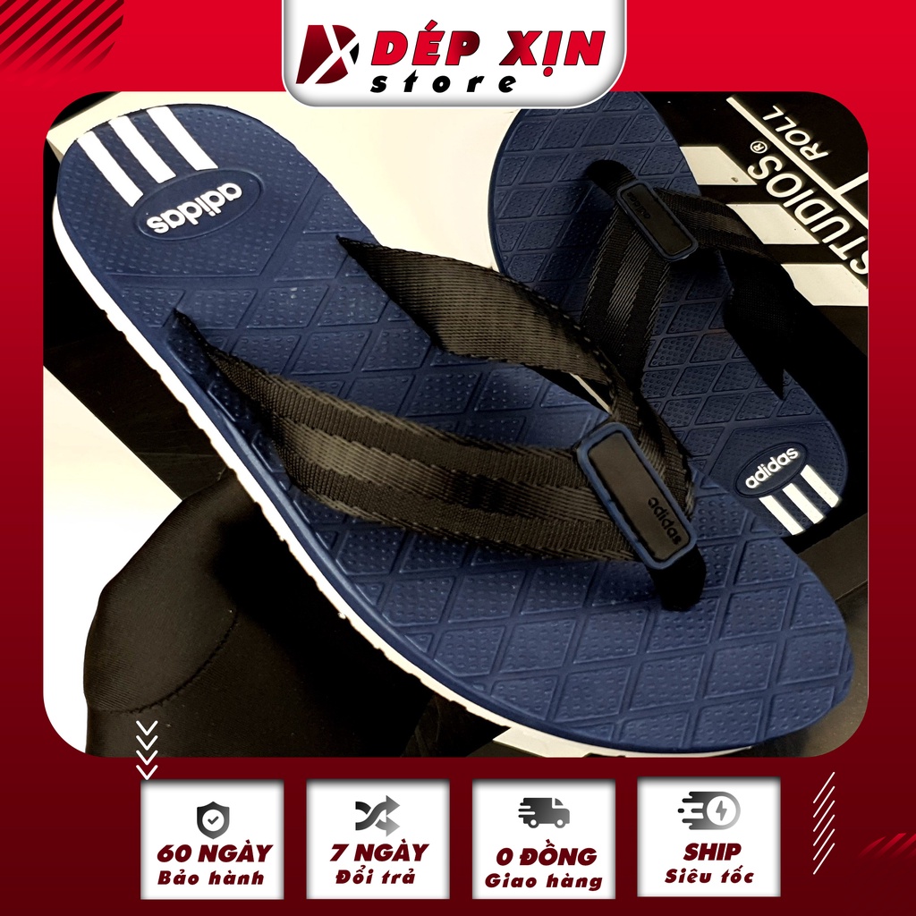 Dép Kẹp Adidas Thái Lan cao cấp đế TPR quai vải siêu bền nhẹ