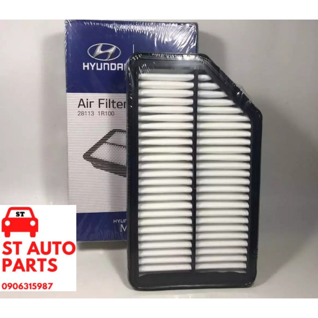 Lọc gió động cơ xe Kia Rio (2012 ~2019) Hyundai Accent (2010 ~2016),Kia Soul,Hyundai Veloster (Mã: 281131R100)
