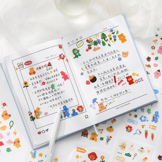 Set 3 tờ sticker Happy Days