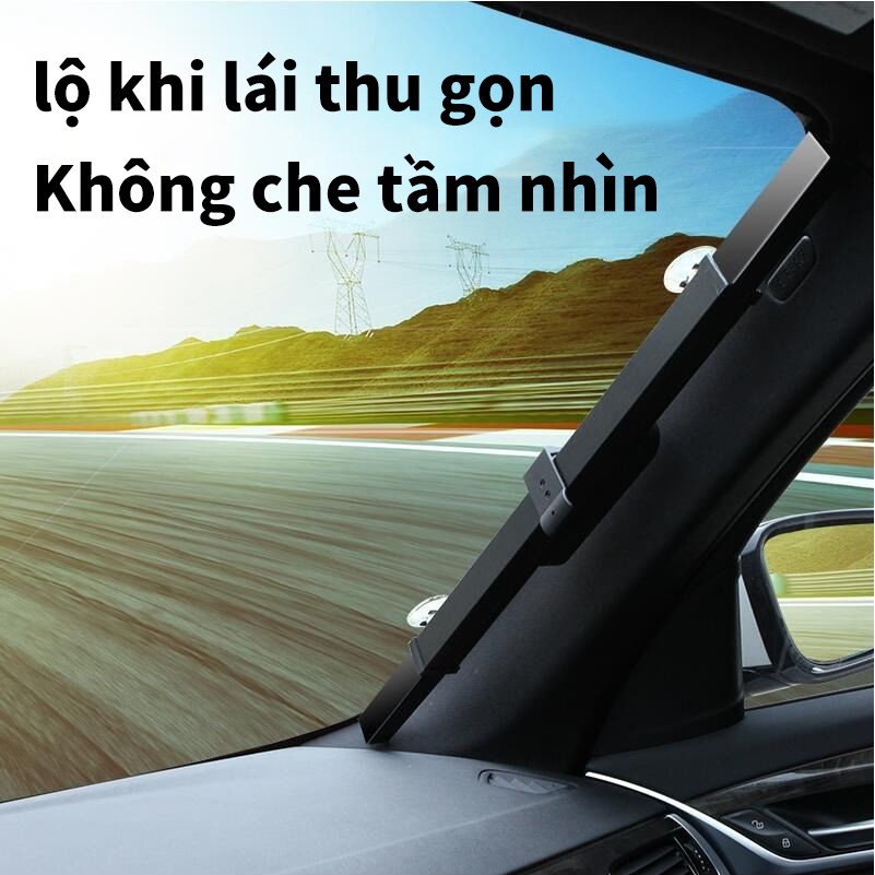 Rèm che nắng ô tô,che ánh sáng chống nắng cách nhiệt, tự động kéo dài và co lại