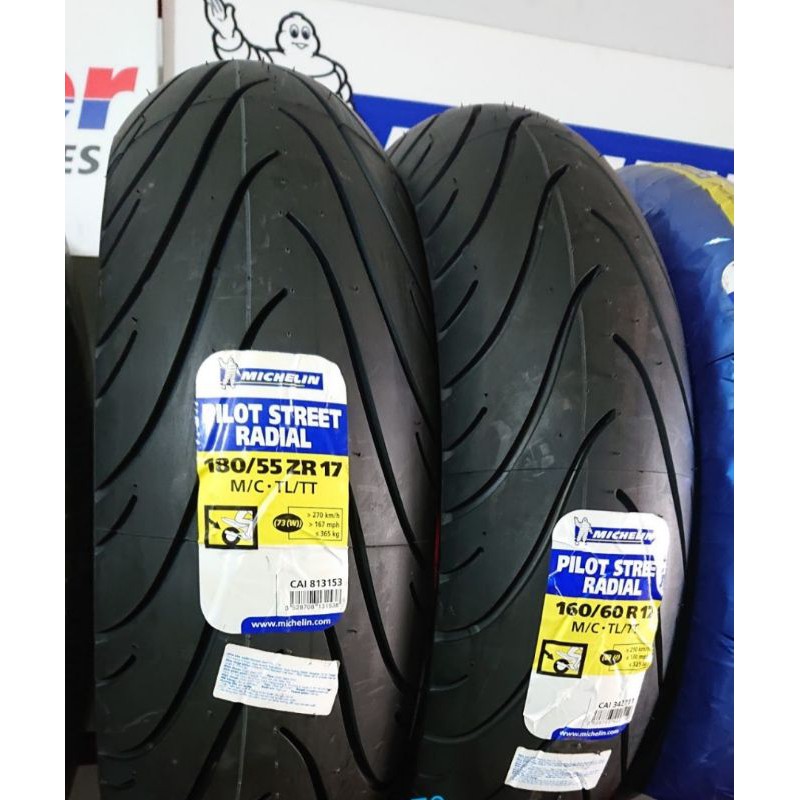 Lốp xe motor phân khối lớn 17 inch không săm ruột chính hãng DUNLOP MICHELIN METZELER nhập khẩu