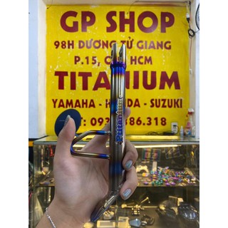 Chân chống titanium đặc chuẩn titan xịn gắn trực tiếp cho wave dream , sonic , vario