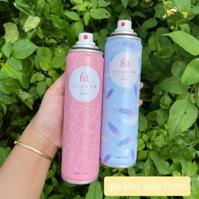xịt gội khô ISSY