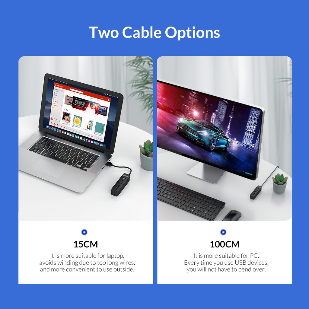 Bộ HUB ORICO TWU3-3AST/TWU32-3AST 5 Cổng USB3.0 USB2.0 SD/TF Cho Laptop/Máy Tính PC | BigBuy360 - bigbuy360.vn
