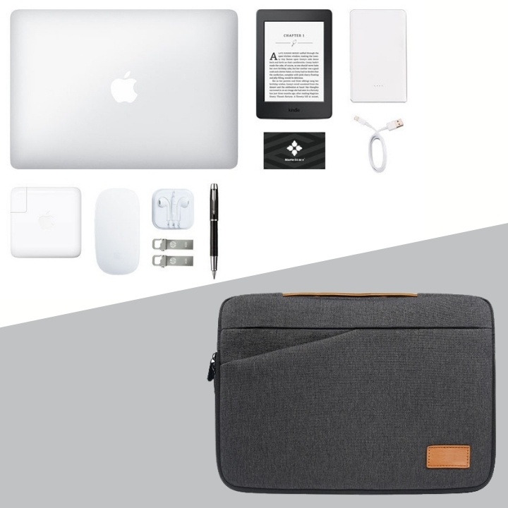 Túi chống sốc laptop, macbook Air 14 Inch, 15,6 Inch 3 ngăn chống nước HOP3