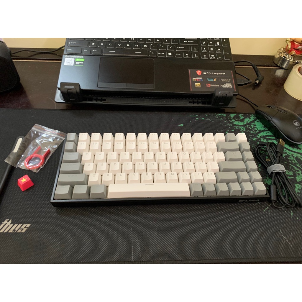 Bàn Phím Cơ EDra EK384w Bluetooth BH 2 Năm Chính Hãng