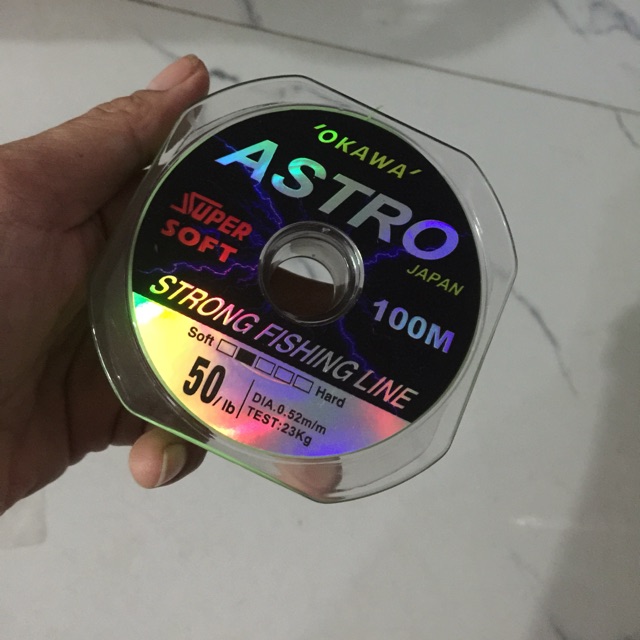 Dây cước câu cá Astro Okawa 100m