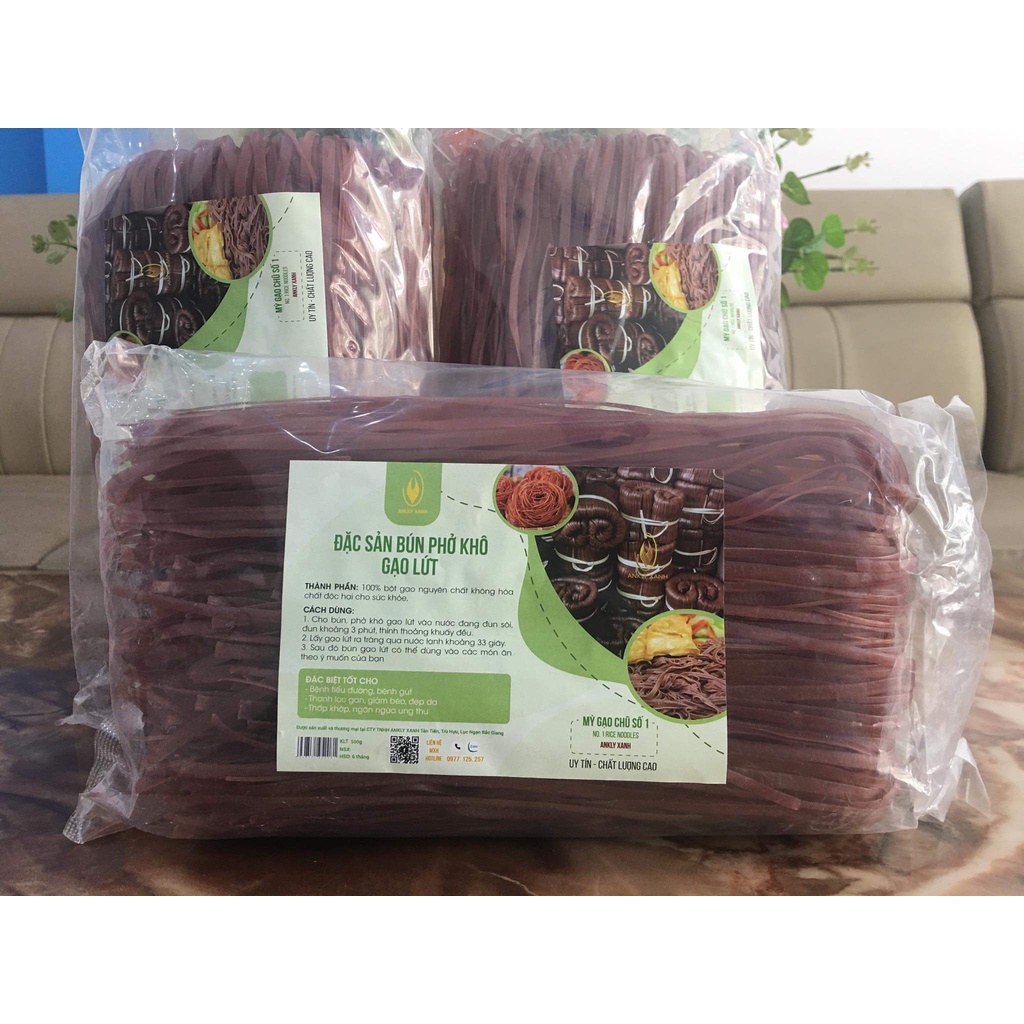 [Nông sản sạch Linh Đan]  Đặc Sản Mỳ gạo lứt ngon, phù hợp ăn kiêng giảm cân | BigBuy360 - bigbuy360.vn