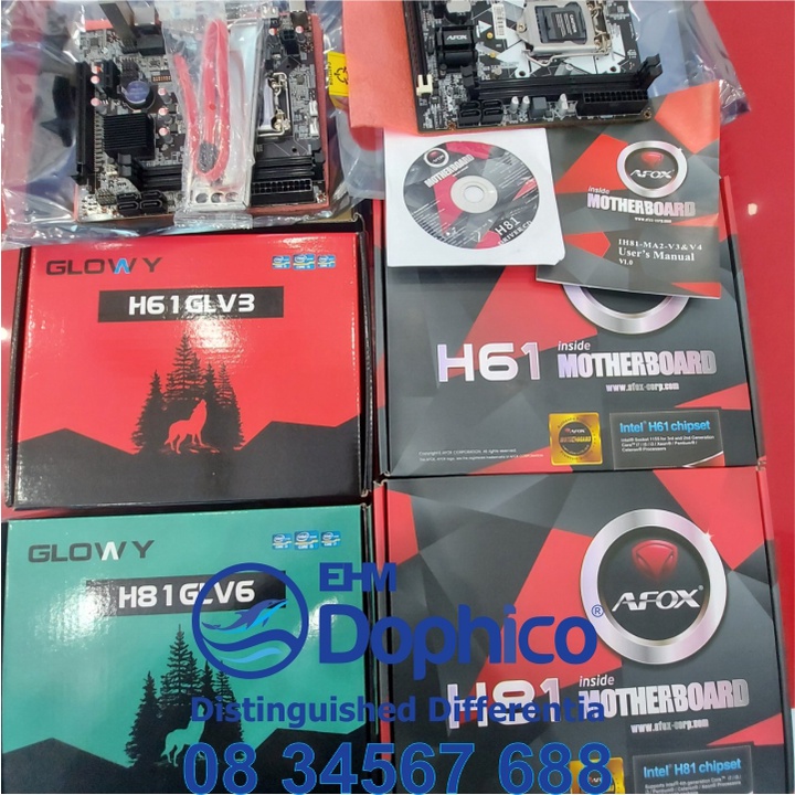 Bo mạch chủ - Main H61 | H81 |  – Chính hãng – Bảo hành 2 năm