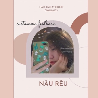 THUỐC NHUỘM TÓC - NÂU RÊU