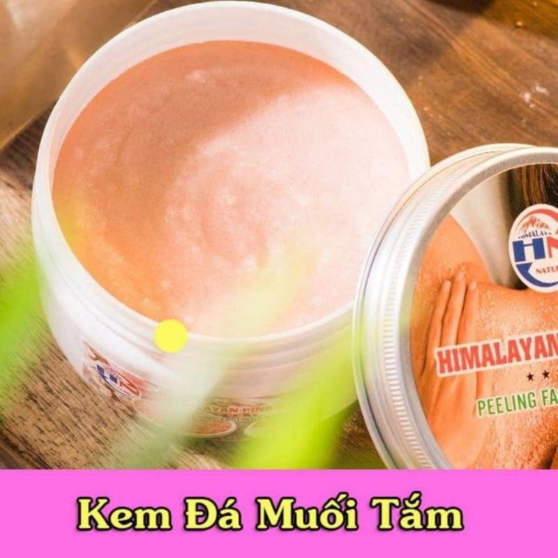 Muối tắm Himalaya tẩy tế bào chết