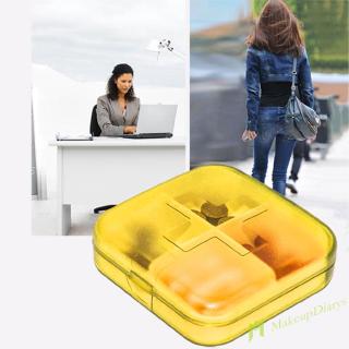 Hộp Đựng Thuốc Mini 4 Ngăn