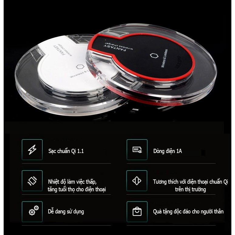 [Freeship toàn quốc từ 50k] Sạc không dây FANTASY WIRELESS CHARGER