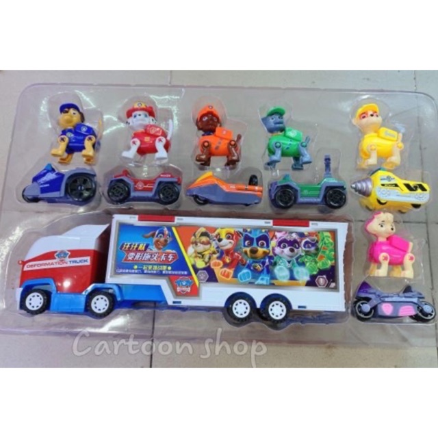 Biệt đội chó cứu hộ xe to - paw patrol