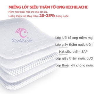 Miếng lót thấm sữa KICHI [Hộp 48/118 miếng]