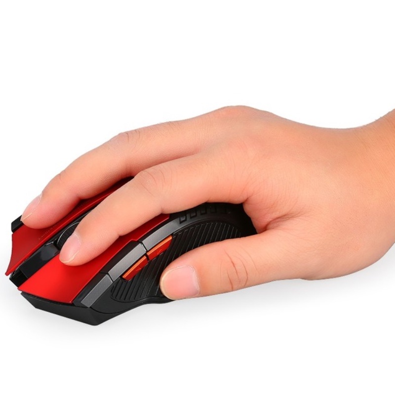 Chuột quang chơi game không dây tiện dụng đẹp mắt 2.4G cho PC/Laptop