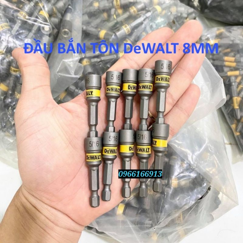 Đầu Bắn Tôn DEWALT 8MM ̣ Chính Hãng Siêu Bền