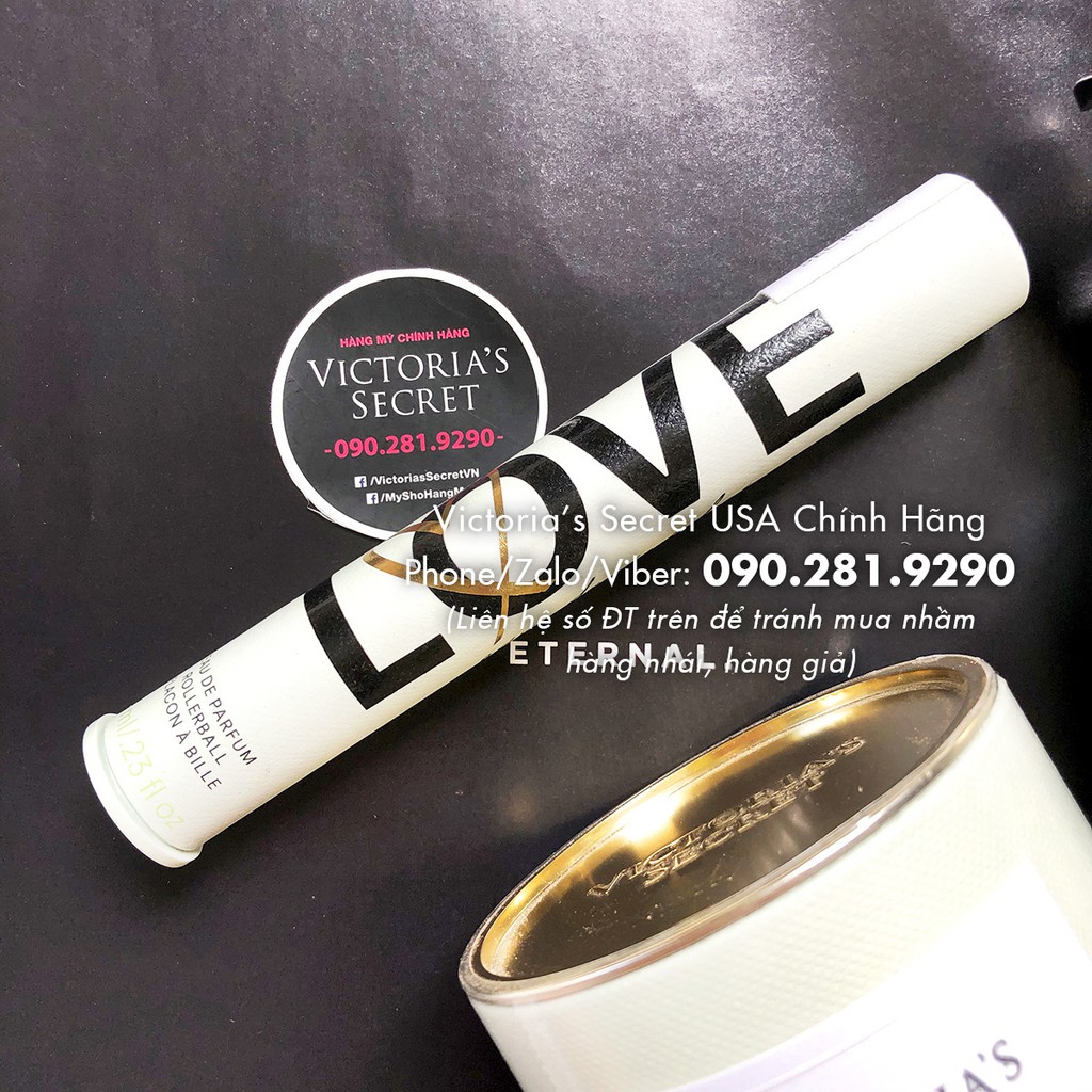 Nước hoa First Love 50mL, lăn 7mL, hương Lá hoa violet, Hoa ly ly, Xạ hương - Victoria's Secret Mỹ
