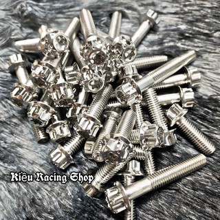  Ốc Salaya Inox 304 6ly, 8ly, 10ly Chiều Dài Đầy Đủ Các Size