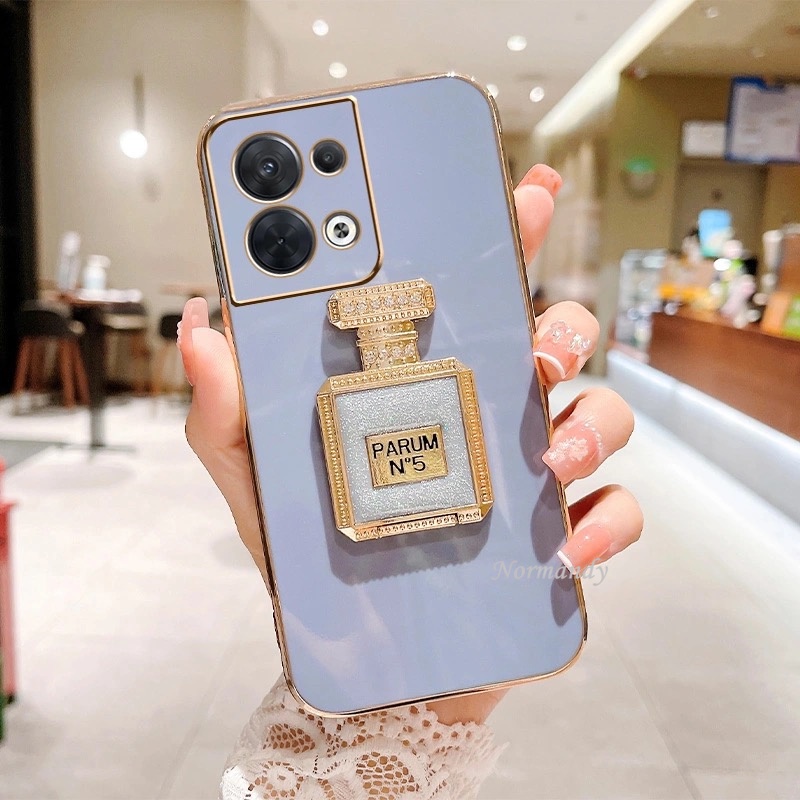 Ốp Điện Thoại Siêu Mỏng Có Giá Đỡ Bảo Vệ Ống Kính Cho Oppo Reno8 Pro 5G Reno7 Z 7 Pro Oppo A77 A57 4G 5G 2022