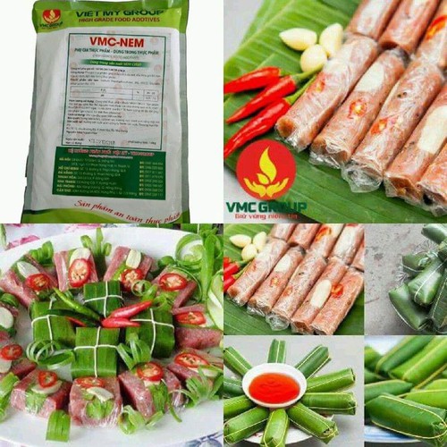 VMC-NEM -Tạo giòn dai, chống chảy nhớt cho nem chua; SP được Bộ YT cấp phép