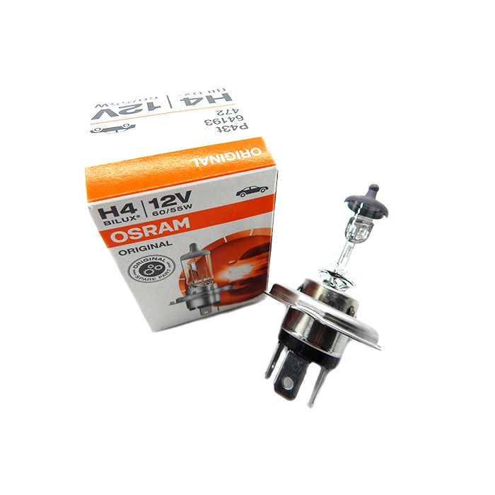 Bóng đèn osram cho ô tô, đèn osram h4 cho xe máy, đèn osram H4 12v pha cos cho ô tô xe máy