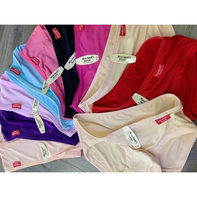 Quần lót nữ co dãn Sexy nhiều màu sắc Free size &lt;55kg